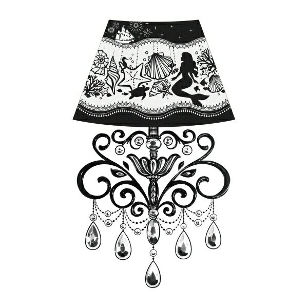 ウォールランプステッカー フェアリーテイル LEDランプステッカー 人魚姫 [キャンセル・変更・返品不可]