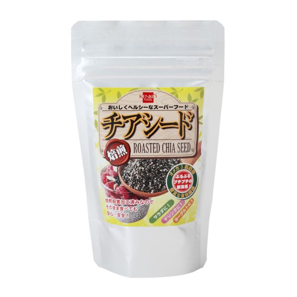 焙煎チアシード(黒)80g 単品 [キャンセル・変更・返品不可]