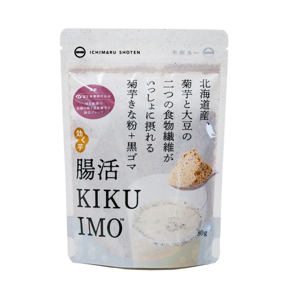 腸活 KIKUIMO 黒ごまきな粉 80g 単品