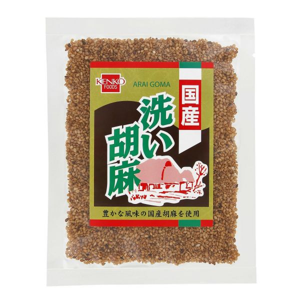 国産洗い胡麻(金)60g 単品