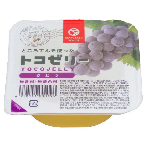 トコゼリー ぶどう 130g 単品