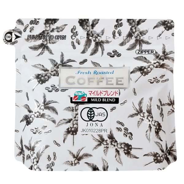 有機珈琲マイルドブレンド 浅煎(粉末) 単品