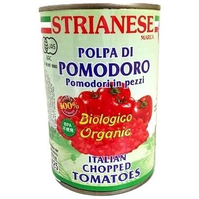　ギフトサービスについてイタリアで有機栽培されたトマトが原料です。果肉がジューシーで、非常に甘く、色は真っ赤なのが特徴です。又、多くの有機トマト缶でクエン酸を使用して酸分調整をしていますが、このトマト缶はクエン酸不使用ですので、自然な酸味と甘みのバランスがよいトマト缶です。STRIANESE(ストリアネーゼ)社は、農家と10年以上にわたり密接な関係を続け、トマトの種の選定から加工までの一貫体制でこの有機トマト缶は作っています。■ブランド名: ストリアネーゼ■内容量: 内容量:400g商品サイズ:75mm×75mm×110mm 重量460g■原材料:有機トマト、有機トマトジュース■保存方法:常温■規格補足:栄養成分(100g当り)エネルギー:31kcalたんぱく質:1.8g脂質:0.4g糖質:5.0g食物繊維:1.2g食塩相当量:0.1g商品特徴一覧カット、有機トマト缶、4674(A-03A1)、ストリアネーゼ、食品・菓子・飲料・酒 → 食品 → 野菜加工品 → 缶詰・瓶詰など、8003716002292、通信販売、通販、販売、買う、購入、お店、売っている、ショッピング【有機トマト缶 カット 400g 単品】広告文責(有)イースクエアTEL:0120-532-772イタリアで有機栽培されたトマトが原料です。果肉がジューシーで、非常に甘く、色は真っ赤なのが特徴です。又、多くの有機トマト缶でクエン酸を使用して酸分調整をしていますが、このトマト缶はクエン酸不使用ですので、自然な酸味と甘みのバランスがよいトマト缶です。STRIANESE(ストリアネーゼ)社は、農家と10年以上にわたり密接な関係を続け、トマトの種の選定から加工までの一貫体制でこの有機トマト缶は作っています。■ブランド名: ストリアネーゼ■内容量: 内容量:400g商品サイズ:75mm×75mm×110mm 重量460g■原材料:有機トマト、有機トマトジュース■保存方法:常温■規格補足:栄養成分(100g当り)エネルギー:31kcalたんぱく質:1.8g脂質:0.4g糖質:5.0g食物繊維:1.2g食塩相当量:0.1g※お客さま都合による、ご注文後の[キャンセル][変更][返品][交換]はお受けできませんのでご注意下さいませ。※当店では、すべての商品で在庫を持っておりません。記載の納期を必ずご確認ください。※ご注文いただいた場合でもメーカーの[在庫切れ][欠品][廃盤]などの理由で、[記載の納期より発送が遅れる][発送できない]場合がございます。その際は、当店よりご連絡させていただきます。あらかじめご了承ください。※リニューアル等により パッケージ、仕様、セット内容 が変更になる場合がございます。予めご了承下さい。こちらの商品は【お取り寄せ(14営業日以内に発送予定)】となります。あらかじめご了承くださいませ。