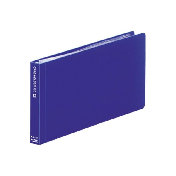 カードホルダー(カドロック&SEIHON) 120枚 青 A-4100-8