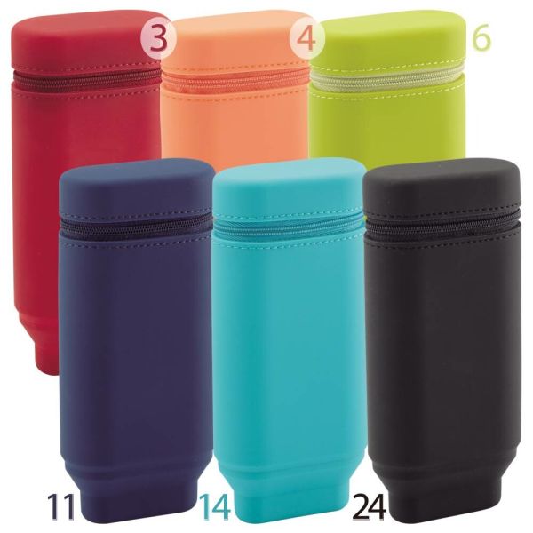 SMART FIT ACTACT スタンドペンケース(オーバルタイプ)