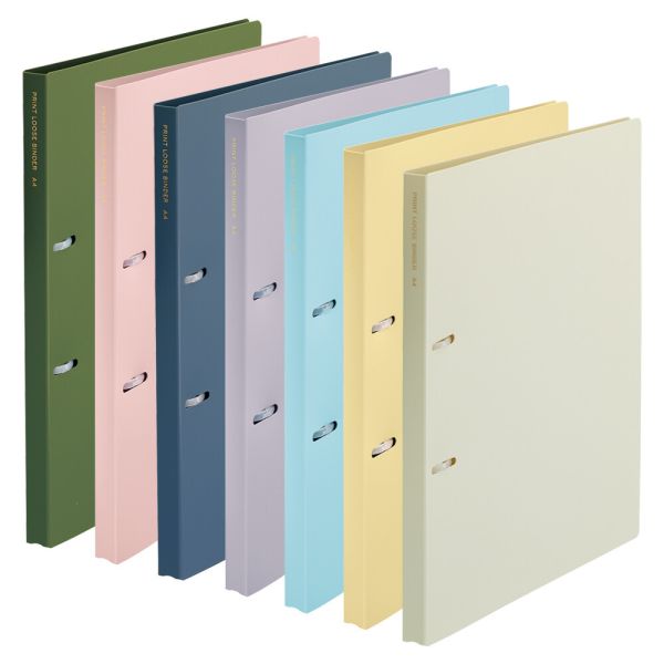 [リヒトラブ] LIHIT LAB.×LogicalAir プリントルーズバインダー A4 N-3121 [全7色]