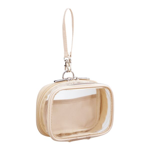 Accessories Pouches - [リヒトラブ] myfa デコレーションボックスポーチ ミニミニ・ワイド A-3308 [16.シフォンベージュ]