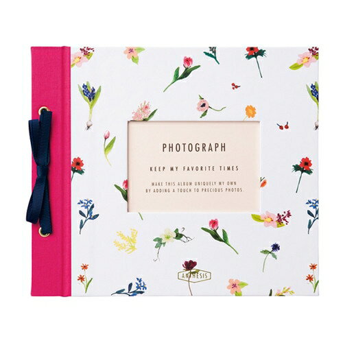 [マークス] デコラップアルバム・フラワー/ホワイト