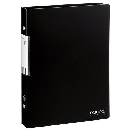[キョクトウ] バインダー FOB-COOP A5 黒
