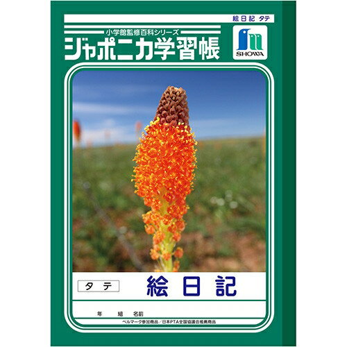 [ジャポニカ] 学習帳 絵日記 タテ B5