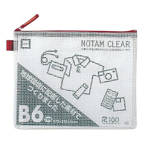 [サクラクレパス] ノータムクリアーB6タイプ レッド UNCB6-19 [キャンセル・変更・返品不可]