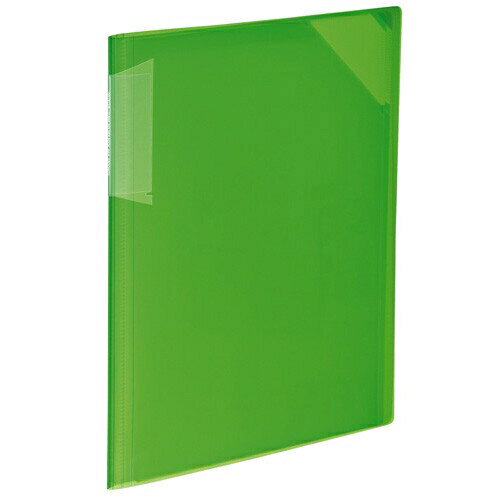 [コクヨ] クリヤーホルダーブック(ノビータ) A4 6P 黄緑 フN5710LG6