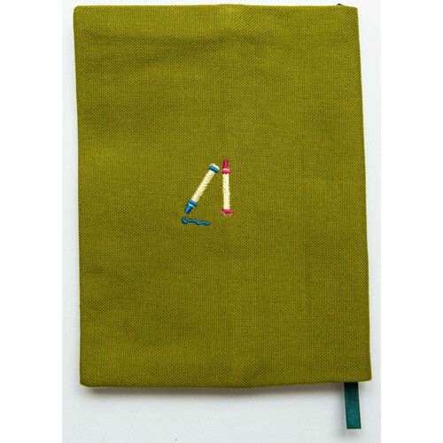 [コンサイス] サクラクレパス ブックカバーA クレヨン ミドリ 547839 [キャンセル・変更・返品不可]