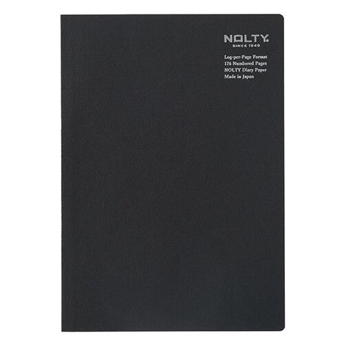 [日本能率協会] ノート NOLTY ログタイプ/A5 ブラック 8932