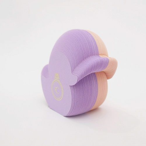 [クルーシャル] Bird Sticky note Duck 鳥付箋 アヒル purple/pink S180023M [キャンセル・変更・返品不可]