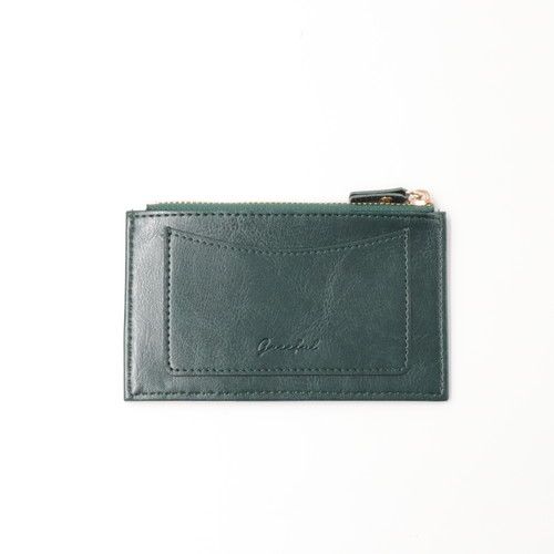 [Greeful] フラグメントケース ダークグリーン×キャメル 643267 [キャンセル・変更・返品不可]