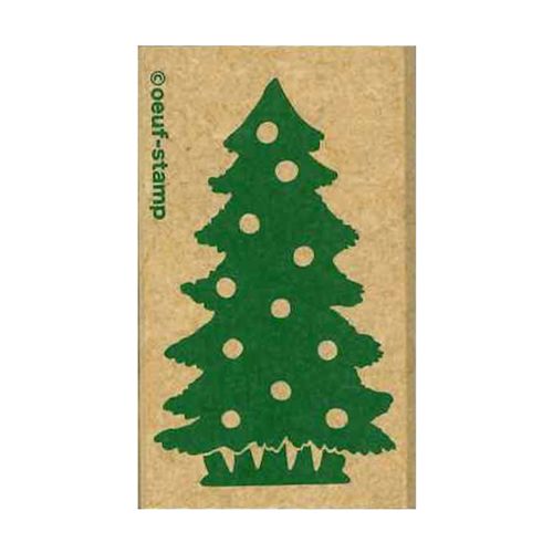 [こどものかお] レトロはんこ クリスマスツリー 0526-001 [キャンセル・変更・返品不可]