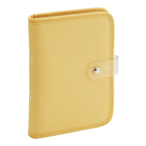 [リヒトラブ] myfa/ミファ コレクションバインダー ミニ6穴 ハニーイエロー N-3320-5 [キャンセル・変更・返品不可]