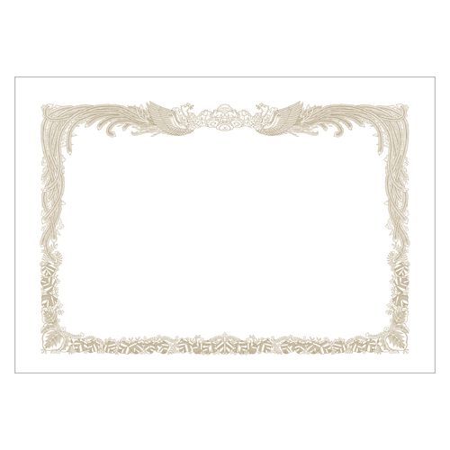 [ササガワ] 賞状用紙 ミニ賞状用紙 B6判 縦書用 100枚入 10-1640 [キャンセル・変更・返品不可]