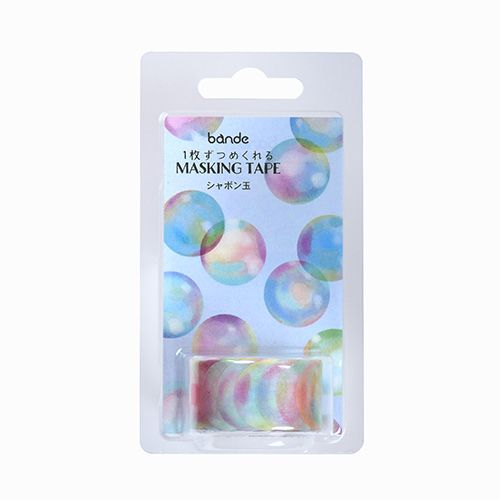 [bande] マスキングロールステッカー シャボン玉 BDA655 [キャンセル・変更・返品不可]