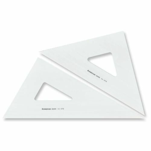 [ステッドラー日本] マルス 製図用三角定規 36cm/厚2.5mm 564 36TN [キャンセル・変更・返品不可]