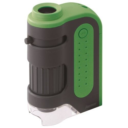 [レイメイ藤井] ハンディ顕微鏡 ZOOM グリーン RXT203M [キャンセル・変更・返品不可]