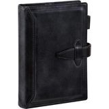 [レイメイ藤井] ダ・ヴィンチグランデ 聖書サイズ(リング24mm) システム手帳 ブラック DB3014B