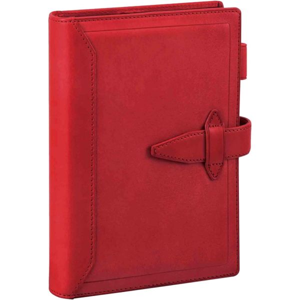 [レイメイ藤井] ダ・ヴィンチグランデ 聖書サイズ(リング24mm) システム手帳 レッド DB3014R