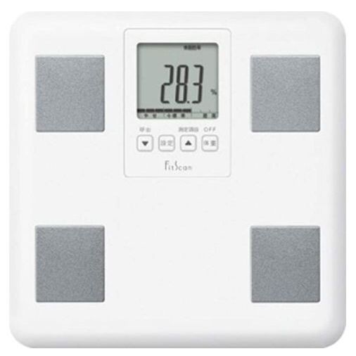 [タニタ] 体組成計 FitScan ホワイト FS-200WH [キャンセル・変更・返品不可]