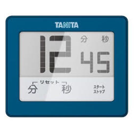 [タニタ] 防水タッチパネルタイマー ブルー TD-414BL [キャンセル・変更・返品不可]