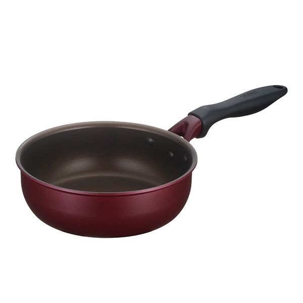 サーモス デュラブルシリーズ 炒め鍋 20cm レッド KFH-020D R [キャンセル・変更・返品不可]