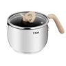 [T-fal] オプティスペースIH ステンレス マルチポット 16cm ラテ G75183 [キャンセル・変更・返品不可]