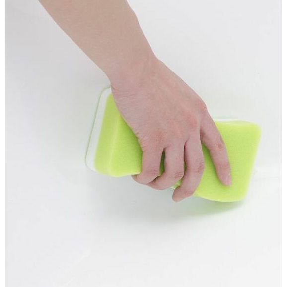 日本製 アイセン BF801 トレピカ バススポンジ グリーン [キャンセル・変更・返品不可]