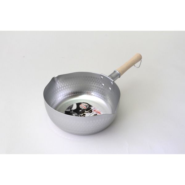 谷口金属 日本製 和の職人 銀波ゆきひら鍋24cm ※ガス火専用 [キャンセル・変更・返品不可]