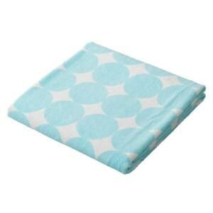 CBジャパン マイクロファイバー カラリクオ バスタオル サークルブルー [キャンセル・変更・返品不可]