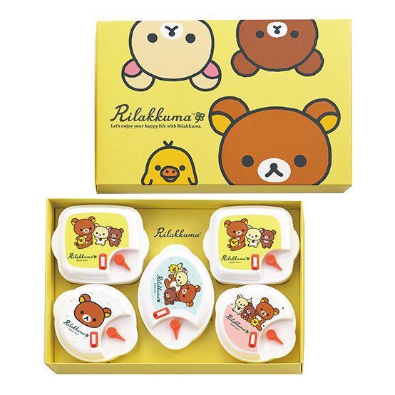 リラックマ 電子レンジ容器5PC [キャンセル・変更・返品不可](3)