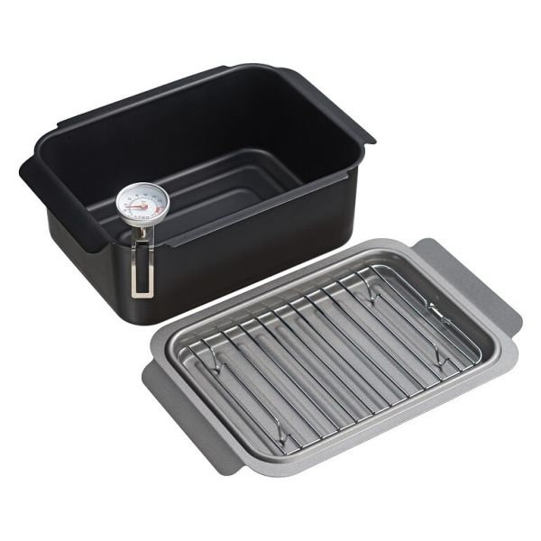 和平フレイズ RB-2927 ポコフリットIH対応角型揚げ鍋ワイド(温度計・アミ付) [キャンセル・変更・返品不可]