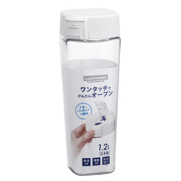 岩崎工業 タテヨコ・シームレスピッチャー1.2L K-1273W [キャンセル・変更・返品不可]