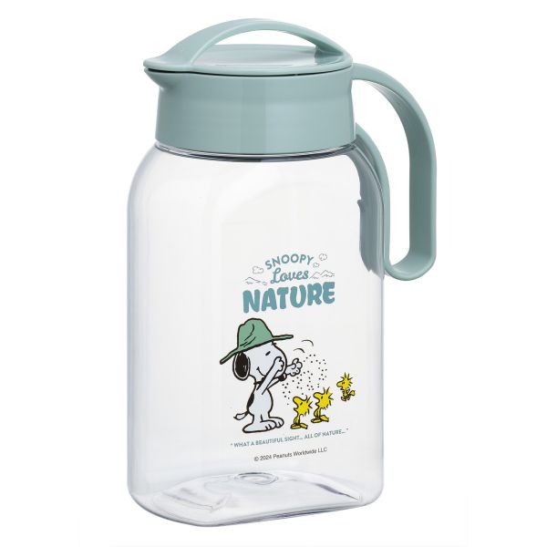 岩崎工業 スクリュー式縦横ピッチャー1.8L スヌーピー K-1282 NS [キャンセル・変更・返品不可]