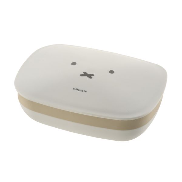 リッチェル ディック・ブルーナ 石けん箱 角 ホワイト [キャンセル・変更・返品不可]