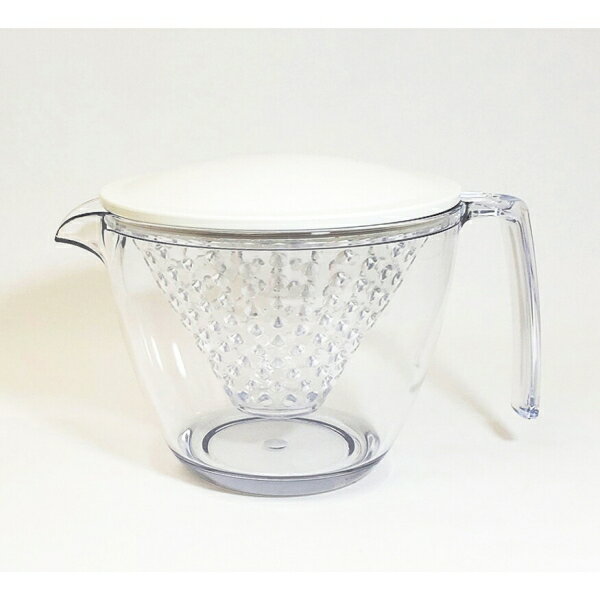 ティーポット LiQ 白 日本製 made in Japan [キャンセル・変更・返品不可]