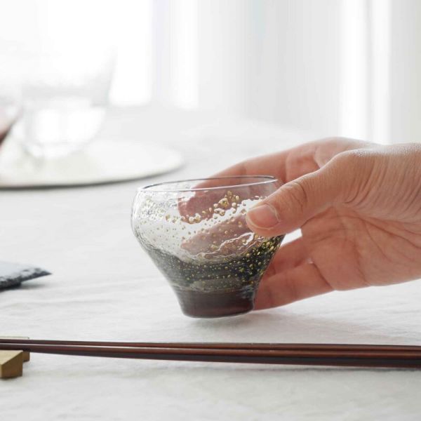 江戸硝子 八千代窯 杯(利休鼠 りきゅうねず)日本製 made in Japan [キャンセル・変更・返品不可] 3