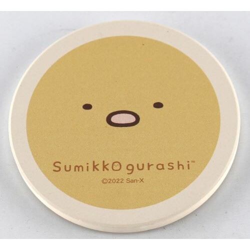すみっコぐらし 陶製吸水コースター とんかつ [キャンセル・変更・返品不可]
