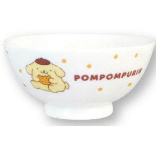 ポムポムプリン(スイーツ＆ドット)茶碗 [キャンセル・変更・返品不可]