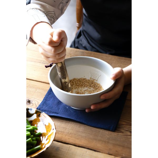 [AWASAKA] Table Talk CHEF 団らんすり鉢セット グレイマット [キャンセル・変更・返品不可]