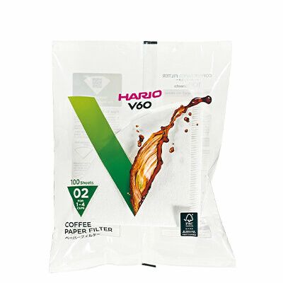 　ギフトサービスについて【メール便(定形外郵便)の配送について】※こちらの商品は、[メール便(定形外郵便)]での発送となります。※他商品との同梱された場合は、[宅配便]での発送となり通常の送料が掛かります。※[他商品との同梱][代金引換][配達日時指定]でのご注文をお受けできません。※原則ポスト投函となります。通常の[宅配便]と違い配達までのお時間が掛かる場合があります。【ハリオ】■サイズ・容量: 約5.3×19×22cm■生産地:日本■素材・成分:紙円すい形のペーパーフィルターは、珈琲の層が深く、珈琲粉に注いだお湯が円すいの頂点に向かって流れるので豆の旨味をしっかりと抽出できます。サイズ(約):5.3cm19cm22cm100g生産地:日本材質:紙商品特徴一覧ハリオ、白、V60用ペーパーフィルター、【ハリオ】、100枚入、【ハリオ】、生活雑貨 → 食器・キッチン → 調理器具 → その他、4977642723320、通信販売、通販、販売、買う、購入、お店、売っている、ショッピング▼関連商品はこちら。ハリオ V60用ペーパーフィルター01 白 100枚入【ハリオ V60用ペーパーフィルター02 白 100枚入】広告文責(有)イースクエアTEL:0120-532-772【ハリオ】■サイズ・容量: 約5.3×19×22cm■生産地:日本■素材・成分:紙円すい形のペーパーフィルターは、珈琲の層が深く、珈琲粉に注いだお湯が円すいの頂点に向かって流れるので豆の旨味をしっかりと抽出できます。サイズ(約):5.3cm19cm22cm100g生産地:日本材質:紙※お客さま都合による、ご注文後の[キャンセル][変更][返品][交換]はお受けできませんのでご注意下さいませ。※当店では、すべての商品で在庫を持っておりません。記載の納期を必ずご確認ください。※ご注文いただいた場合でもメーカーの[在庫切れ][欠品][廃盤]などの理由で、[記載の納期より発送が遅れる][発送できない]場合がございます。その際は、当店よりご連絡させていただきます。あらかじめご了承ください。※リニューアル等により パッケージ、仕様、セット内容 が変更になる場合がございます。予めご了承下さい。【メール便(定形外郵便)の配送について】※こちらの商品は、[メール便(定形外郵便)]での発送となります。※他商品との同梱された場合は、[宅配便]での発送となり通常の送料が掛かります。※[他商品との同梱][代金引換][配達日時指定]でのご注文をお受けできません。※原則ポスト投函となります。通常の[宅配便]と違い配達までのお時間が掛かる場合があります。こちらの商品は【お取り寄せ(14営業日以内に発送予定)】となります。あらかじめご了承くださいませ。