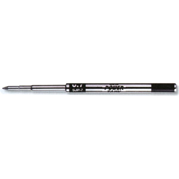 三菱鉛筆 油性ボールペン用替芯 ボール径:0.7mm 黒 SJP-7.24 [キャンセル・変更・返品不可]