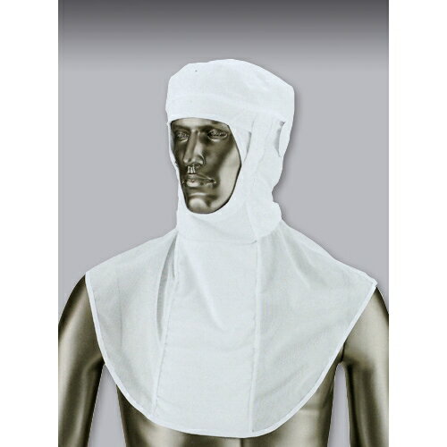 吸汗速乾ピケかぶり型つば無し帽子 ホワイト (PK76170) 白