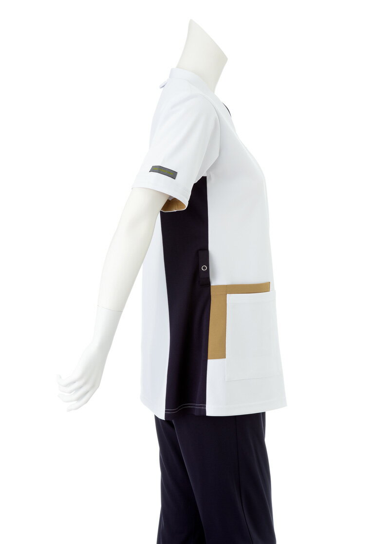 [ナガイレーベン] 男女兼用スクラブ (LX-5527) [Tネイビー]