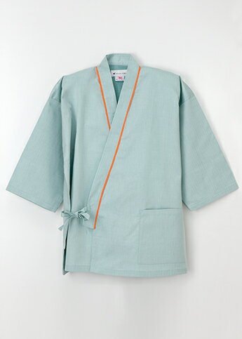 [ナガイレーベン] 患者衣じんべい型 (SG-1441) [グリーン]